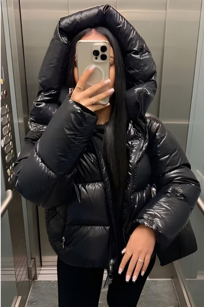 Ella | Daunen Pufferjacke