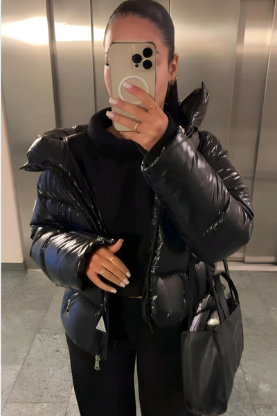 Ella | Daunen Pufferjacke