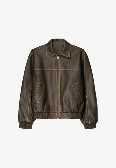 Sophie – Virale Lederjacke