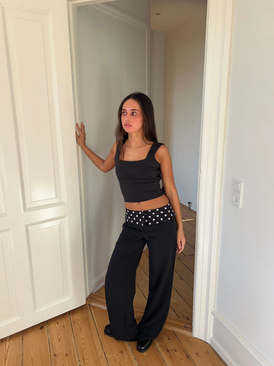 Polka Dot Set – Elegantes Zweiteiler-Outfit