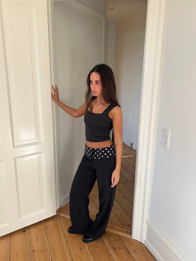 Polka Dot Set – Elegantes Zweiteiler-Outfit