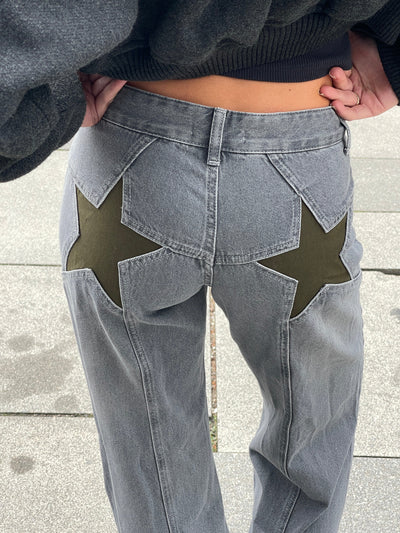 Lola Star Jeans – Übergröße Jeans mit Sternendetail