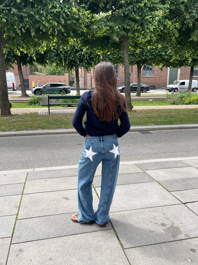 Lola Star Jeans – Übergröße Jeans mit Sternendetail