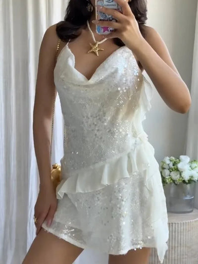 Lena – Glitzerndes Mini-Kleid