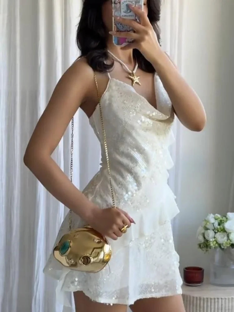 Lena – Glitzerndes Mini-Kleid