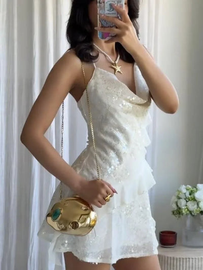 Lena – Glitzerndes Mini-Kleid