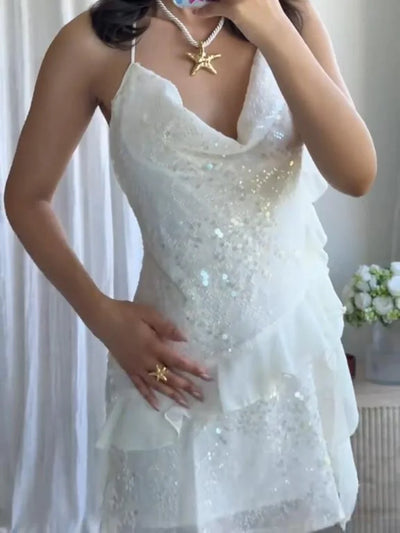 Lena – Glitzerndes Mini-Kleid