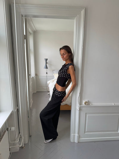 Polka Dot Set – Elegantes Zweiteiler-Outfit